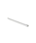 Quarter Inch Drive Extension Bar 6 Inch Long, Chrome Alloy Steel Construction, polished finish, angled view