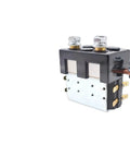 Beefy DC Contactor Relay Plug And Play Setup For Electric Cars Forward Reverse Switch 72 Volt DC88 Motor Reversing Kit close-up view.