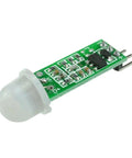 Mini Infrared PIR Motion Sensor Module For Arduino Dope Little Detector Kit, Precise And Reliable DIY Electronics Component With Easy Install, Stable Performance, 2025 Arrival, Perfect For Projects. green PCB PIR sensor module with white dome lens and pins