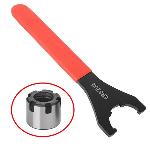 Heavy Duty High Carbon Steel ER Collet Chuck Wrench For CNC Machines ER25 ER32 ER40 Nut Rotation And Clamping Nut Wrench Precision Fit