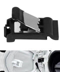 Fuel Door Spring Clip For 2019-2021 Toyota RAV4 Replacement Gas Door Release Clip Part 77360-35040 close-up and installed view
