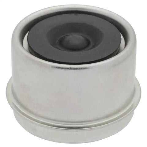 Single 4 Pack Trailer Axle Hub Dust Cap 2 Inch Rubber Plug Replacement for Boat Trailers, durable metal construction.