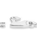 Derailleur Hanger Replacement For Major MTB Brands Ride Ready Performance Restores Precise Shifting And Smooth Gear Changes metal piece