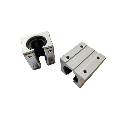 2 Pcs SBR16UU 16mm Linear Bearing Blocks for 16mm Linear Guide Rail Aluminum CNC Router