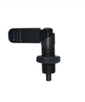 Heavy Duty Lever Type Indexing Plunger With Built In Spring And Steel Pin For Exact 180 Degree Position Locking, Fine Thread M16 Size