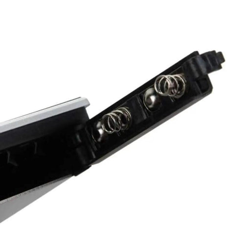 Battery compartment of 3 Point 5 Inch Digital Doorbell LCD Peephole Camera 120 Degree Wide View Color IR Door Viewer. No batteries included.