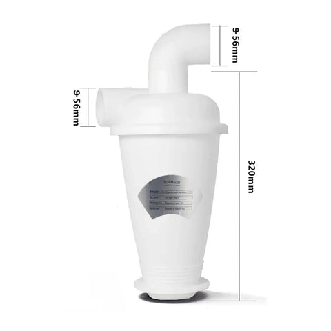 Turbocharged Cyclone Dust Collector For Vacuum Cleaners And Woodworking Projects High Efficiency Dust Separator Attachment