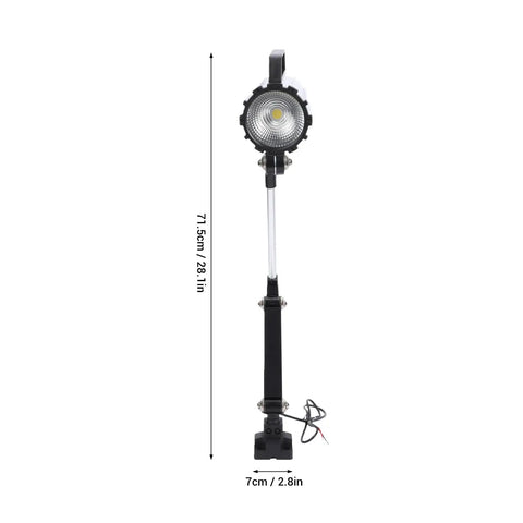 24W LED Machine Work Light With 360 Degree Adjustable Head, Rugged Aluminum Alloy Body, tall and slim profile