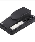 Get This Heavy Duty Recise Electric Stacker Controller For Forklifts. 24 Volt 90 Amp Motor Throttle Drive Module showing black aluminum housing.