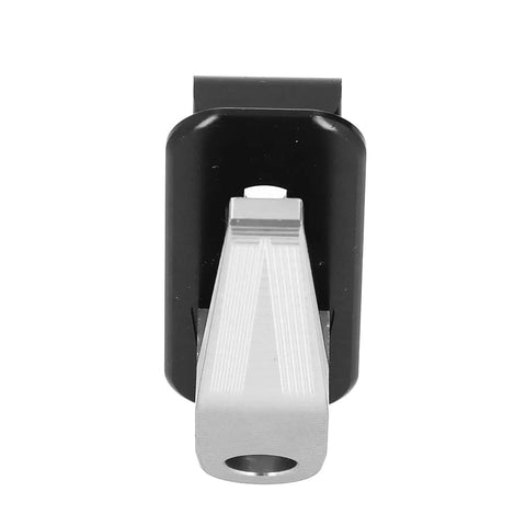Front view of Electric Scooter Hook Aluminum Alloy Front Hanger For Motorcycles, Electric Vehicles, And Mountain Bikes Super Sturdy.