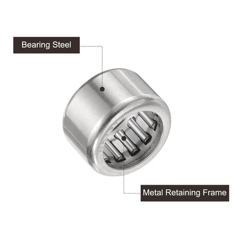 10 Pack HK1312 One Way Needle Roller Bearing 13x19x12mm Temperature Resistant Steel Clutch Bearing detail view