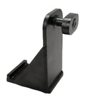 Heavy Duty Steel Container Jack Lug Leveler For Freight Smooth Hydraulic Lifting Attachment That Kicks Butt Handling Heavy Loads And Secures Bulk Cargo Support Without Any Headaches, showing side view of sturdy black steel construction.