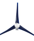1200W Wind Turbine Kit For Marine And Home Power 3 Blade Generator System Blue 12V Easy Install Adjustable Voltage And Current