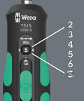 Kraftform Safe Torque Speed Torque Screwdriver With Quick Torque Adjustment And Lockable Torque Setting, close-up showing Nm scale
