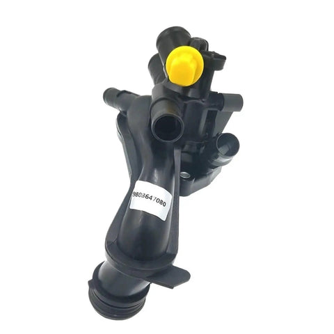 Replacement Cooling Water Pump And Thermostat Assembly With Coolant Hose For Peugeot 207 308 Citroen C4 L DS3 1.6T 9808647080 close-up view