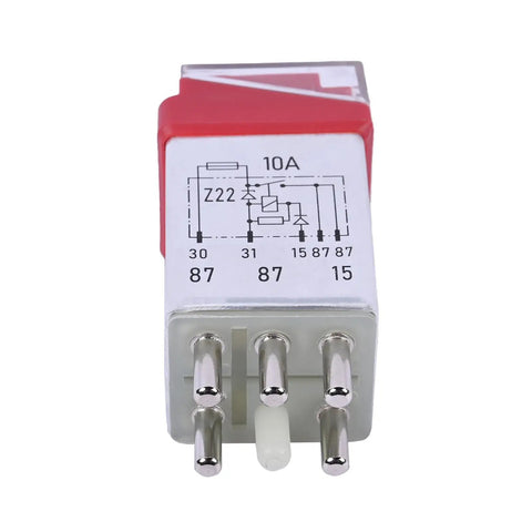 Overload Protection Relay For Mercedes W124 W126 W201 R107 1982 1987 Electric Heat Guard Replaces 1265404745 And 2015400845, front view