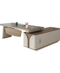 Ultimate Sit Stand Desk Boss Level Workstation Smooth Motorized Lift Rock Solid Build with dual storage and eco-finish.