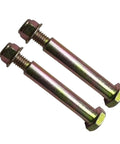 Shoulder Bolt And Lock Nut Kit Replacement For 137644 184219 193406 738 3056 938 3056 73930600, two steel bolts and nuts