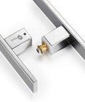 Tough As Nails Heavy Duty Stainless Steel Push Pull Door Handle For Glass And Barn Doors 304 Grade Polished Chrome 36 Inch