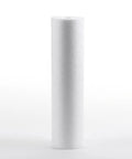 Straight Up NSF Certified 1 Micron Sediment Water Filter For RO DI Whole House And Ice Machine Universal 2 Point 5 By 10 Inch Cartridge 4 Pack Heavy Duty Polypro No Sweat Clean Flow, white polypropylene cartridge