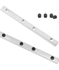 4Pcs 2020 Straight Line Connector For T Slot Aluminum Extrusion With M5 Screws 3.9 Inch Joint Brackets 6mm Slot Perfect For DIY CNC And 3D Printer Frames Heavy Duty Fasteners For 2020 Series Profiles