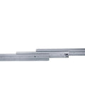 Undermount Heavy Duty Drawer Slide With Thickened Cold Rolled Steel For Stair Bottom Cabinets, 32 Inch Concealed Runner Glide, Built To Last Up To 120kg (264.6lb), Adjustable Length 800 To 1850mm, Ultra Durable High Cycle Rail, silver drawer rail