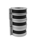 Side view of Hydraulic Cylinder Stroke Control Kit with Thumb Tabs, fits shaft sizes 1-1/8 to 1-1/2 inches, four-section design
