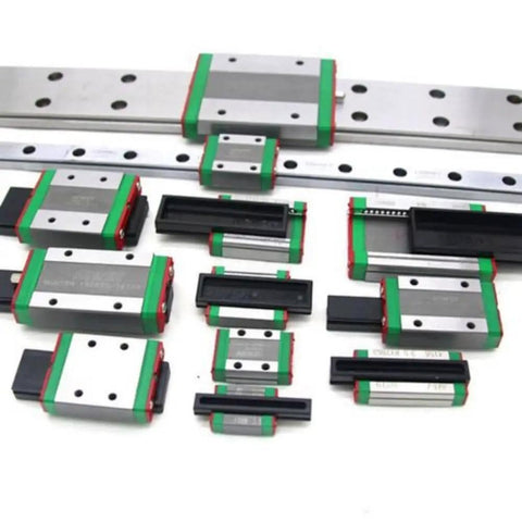 MGN9C Top Notch Linear Guide Rail And Block Set For CNC Machines And 3D Printers Compact Lightweight Stainless Steel Block And Rail Corrosion Resistant Gothic Arch Contact Design High Rigidity Smooth Motion Industrial Automation Part.