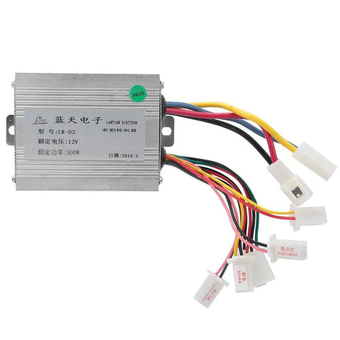 12V 500W DC Brushed Motor Speed Controller With Smooth As Butter Quiet Operation And No Sweat Cooling For Electric Scooter Or Trike Builds That Run Like A Certified Classic.