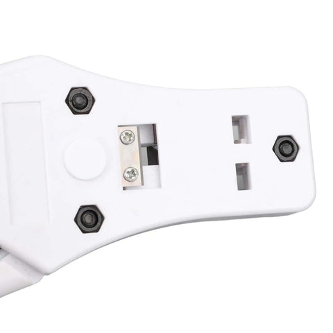 Close-up of All Day Pro Grade Crimping Tool blade area for quick Ethernet cable work with 4P 6P 8P RJ45 connectors.