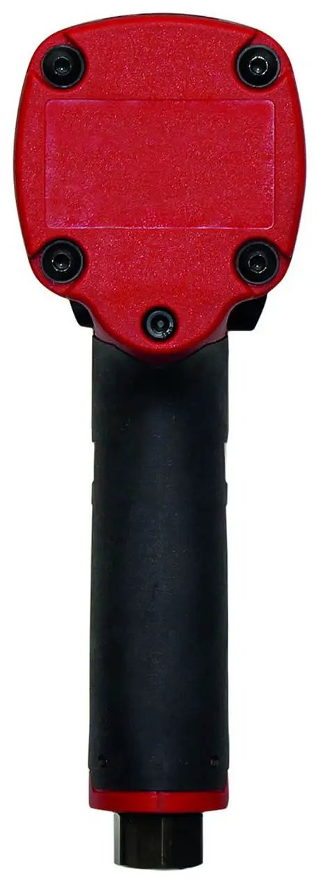 Back view of 1/2 Inch Air Impact Wrench with Pistol Grip, Crazy Powerful Reverse Torque Up To 461 Ft Lbs, compact design