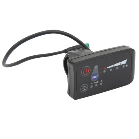 All In One 48V LED Power Level Display Meter With Speed Control For Electric Bicycles And Mountain Bikes Durable ABS Housing