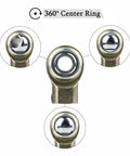 Clutch Rod Permanent Repair Kit For Ford F Series Trucks 1987 To 2010 F150 F250 F350 F450 F550 Powerstroke Bronco Replaces Worn Rod End Bushings And Pin With Durable Steel Heim Joint, 360° center ring