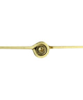 Heavy Duty 4.5 Inch Spring Hinge For Interior And Exterior Doors with satin brass finish and self-closing feature.