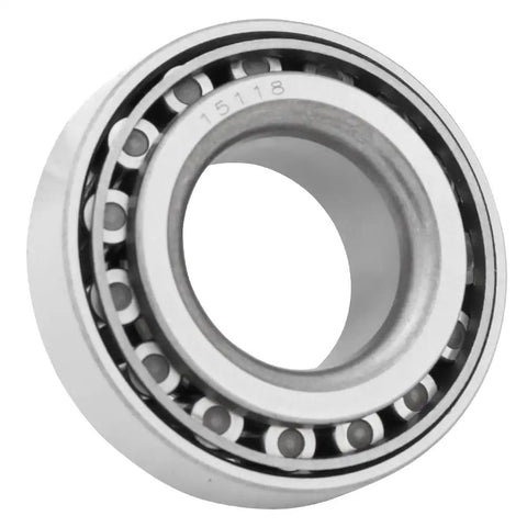 Side view of All In One Tapered Roller Bearing Set For Wheel Axle And Transfer Case Output Shafts Cone 15118 Cup 15245