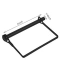 8 Pack 1/4 x 4 Inch Trailer Hitch Pins Black Heavy Duty Steel With Zinc Coating Rust Resistant Quick Release Lock Pins For Couplers And Tow Hitch Hardware Built Tough For Any Weather, black pin with dimensions
