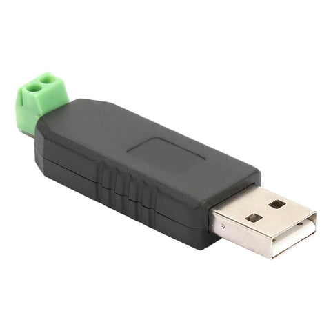 Usb To Rs485 Converter Adapter With Usb Powered Design No External Power Required Real Time Data Read And Write For Monitoring And PTZ Control Led Display Compatible With Linux XP Vista Ideal For Industrial And Security Systems, close-up view.
