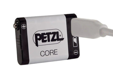 Core 2 Rechargeable Lithium Ion Battery Pack For Core Headlamps USB C Quick Charge Battery Indicator Light in white finish