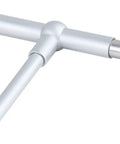 Long Reach Telescoping Gage Set 5/16 To 6 Inches, 6 Piece Satin Chrome, Self Centering Double Action Inside Measurement Tool