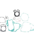 Complete Gasket Kit For Suzuki RMZ250 2007-2009 Full Top And Bottom End Rebuild Set with seals and hardware visible