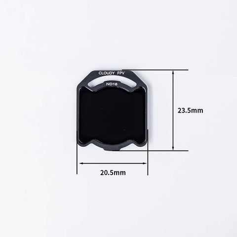 FPV Drone Lens Filter Set For O4 Pro Air Unit With UV ND8 ND16 ND32 Filters Double Sided Coating Adjustable Lens Protector View