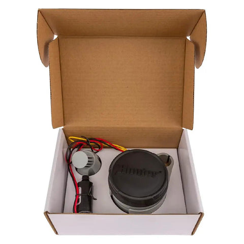 Node 100 Battery Operated Sprinkler Timer With Prewired Solenoid Waterproof Irrigation Controller in packaging