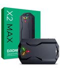 X2 MAX LTE GPS Vehicle Tracker With Dope Smartphone Control And Backup Battery Add On Module packaging and tracker unit