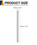 Heavy Duty 50 Pack M2 Dowel Pins 2 Millimeter X 50 Millimeter Long 304 Stainless Steel cylindrical pin with size specifications