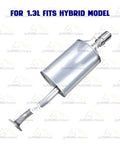 Up Your Ride With This Durable Rear Exhaust Muffler Kit For Honda Civic 2006-2011 1 Point 3L And 1 Point 8L Featuring Stainless Steel Build Plus Tip Hanger Bolt Gasket For Solid Direct Fit Upgrade, 409 steel muffler