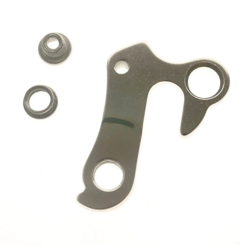 Derailleur Hanger Replacement For Mountain Bikes Black Aluminum Alloy Bolts Included Easy Install Universal Fit For Frames Like Boulder Iguana