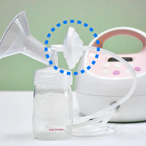 Backflow Protector Set For Spectra S2 S1 And 9 Plus Synergy Gold Breast Pumps Replacement Pump Parts with tubing and connectors