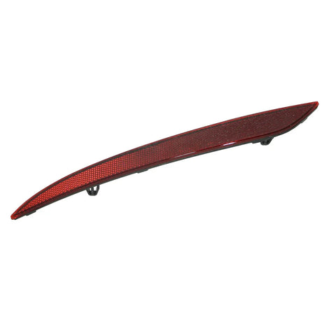Fresh Left Driver Side Rear Bumper Reflector For Tesla Model S Red Marker Light Replacement Swap Out Clean Aftermarket Automotive Parts
