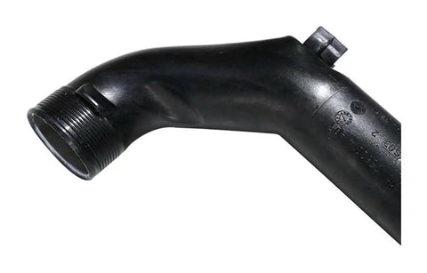 Close-up of Premium Rubber Air Intake Hose Boost Pipe For BMW 5 6 7 Series F02 F06 F07 F10 F12 F13 Engine replacement part.