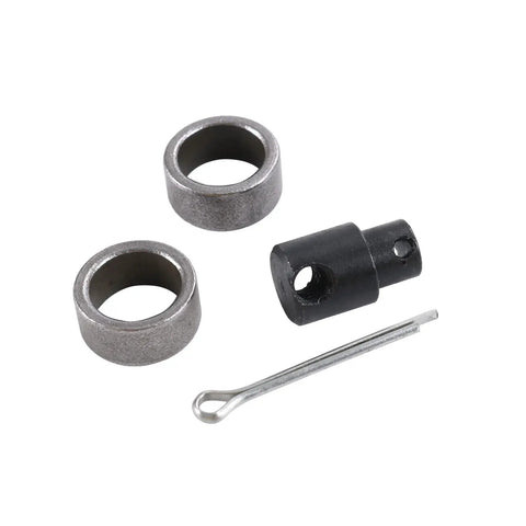 Components of GM Automatic Transmission Shifter Cable Bracket And Lever Kit TH400 TH350 4L60E on white background